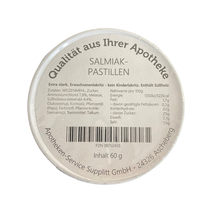 Salmiak - Pastillen 60g