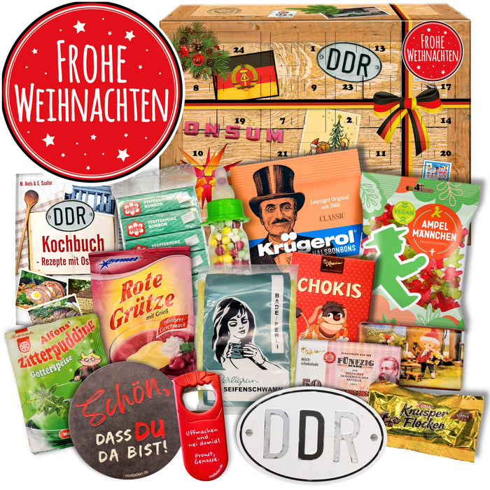 Frohe Weihnachten - DDR Adventskalender 2024