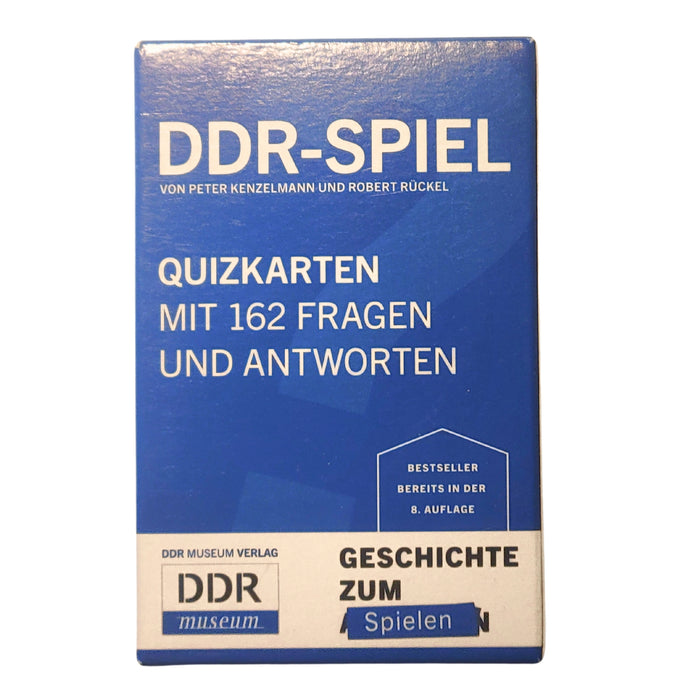 Das DDR Spiel - Quizkarten mit 162 Fragen und Antworten