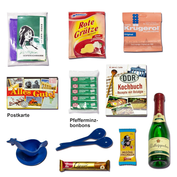 Geschenkset Ostpaket "24x DDR Produkte“