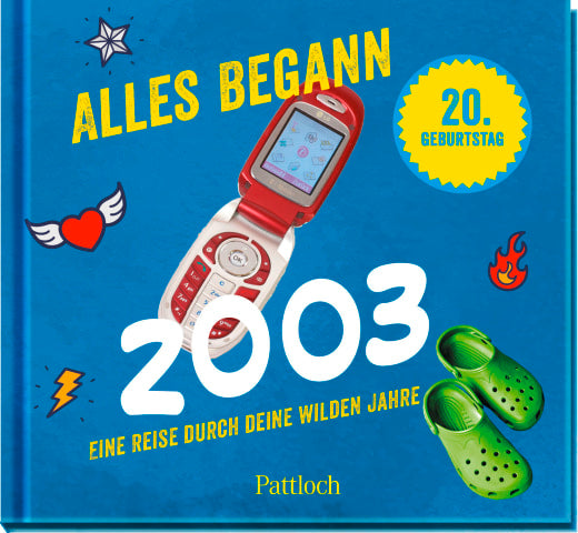 Alles begann 2003 - Geschenkbuch - 48 Seiten