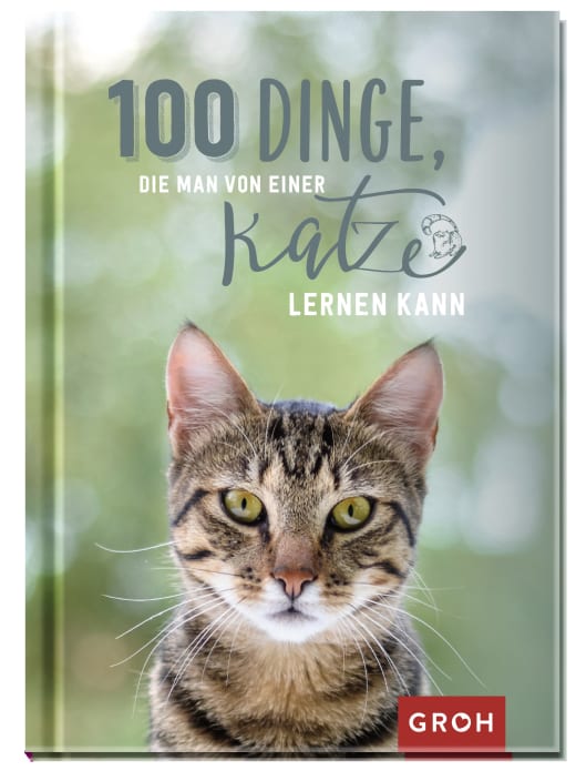 100 Dinge, die man von einer Katze lernen kann - Geschenkbuch - 96 Seiten