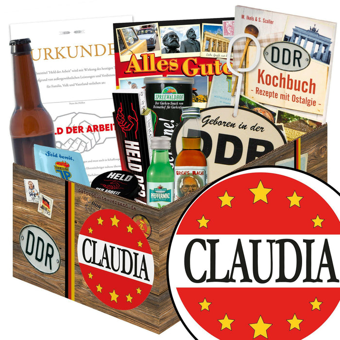 Claudia - Geschenkset Ostpaket "Männer Box" - Ossiladen I Ostprodukte Versand