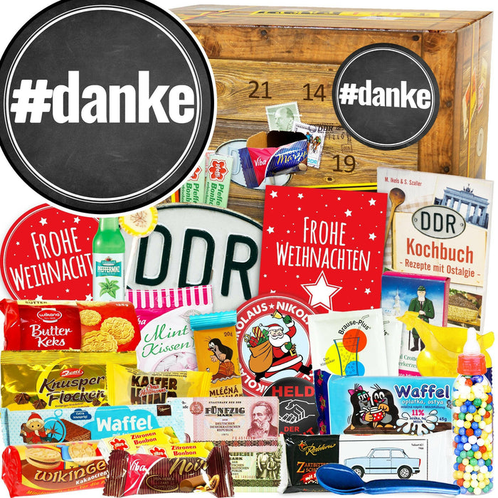 #danke - DDR Adventskalender - Ossiladen I Ostprodukte Versand