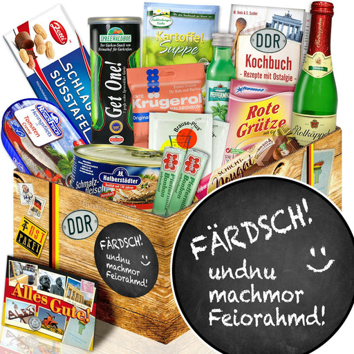 Färdsch! Und nu machmor Feiorahmd - Spezialitäten Set M - Ossiladen I Ostprodukte Versand