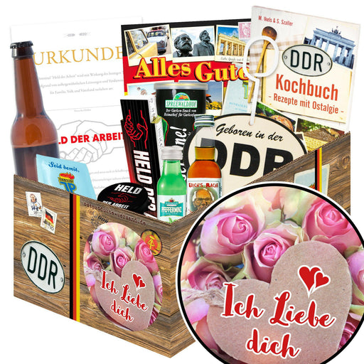 Ich liebe dich - Geschenkset Ostpaket "Männer Box" - Ossiladen I Ostprodukte Versand