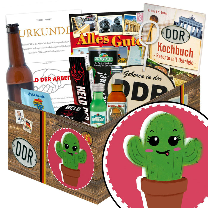 Kaktus - Geschenkset Ostpaket "Männer Box" - Ossiladen I Ostprodukte Versand