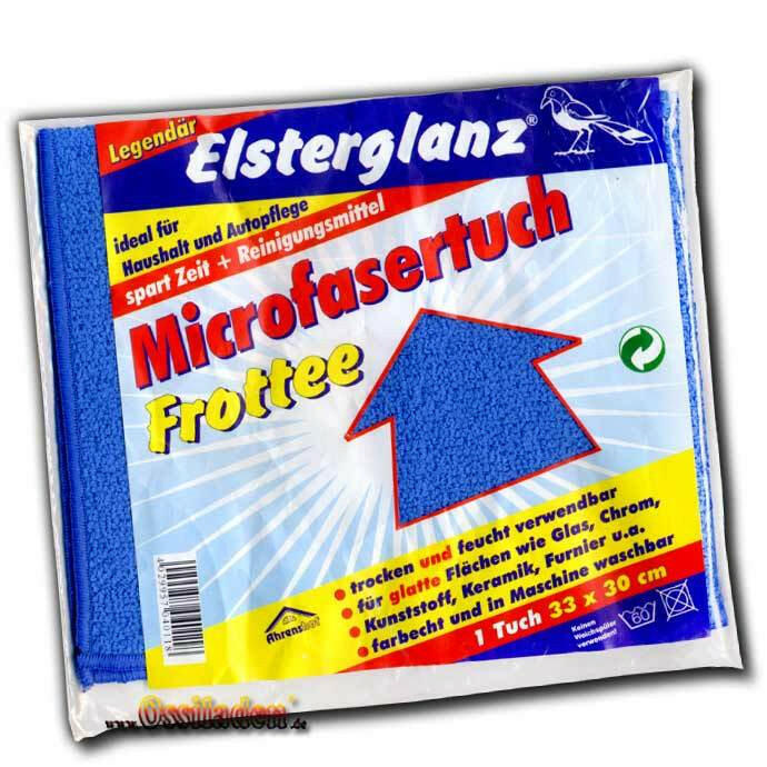 Mikrofasertuch Frottee (Elsterglanz)