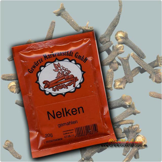 Nelken - gemahlen