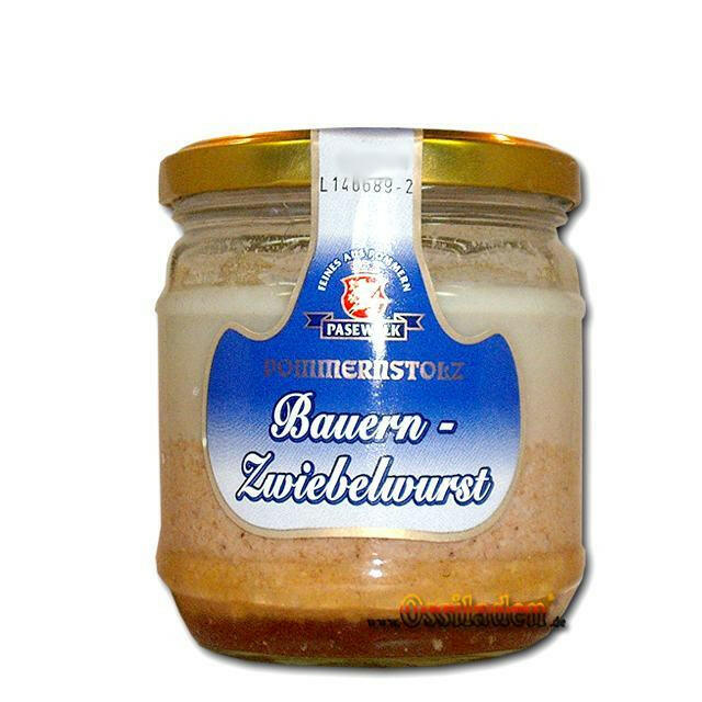 Pommernstolz - Bauern - Zwiebelwurst