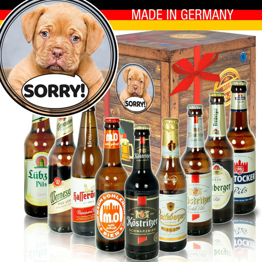 Sorry - Bier Geschenk "Ostbiere" 9er Set - Ossiladen I Ostprodukte Versand