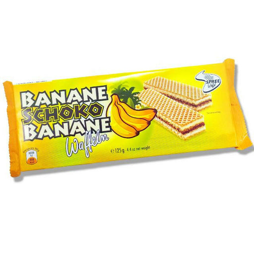 Spree Waffeln Banane - Schoko 125g