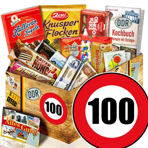 Zahl 100 - Süßigkeiten Set DDR L - Ossiladen I Ostprodukte Versand