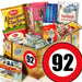 Zahl 92 - Geschenkset Ostpaket "Schokoladenbox M" - Ossiladen I Ostprodukte Versand