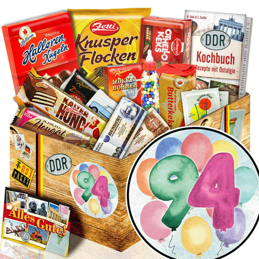 Zahl 94 - Süßigkeiten Set DDR L - Ossiladen I Ostprodukte Versand