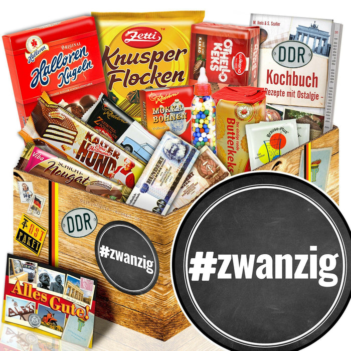 #zwanzig - Süßigkeiten Set DDR L - Ossiladen I Ostprodukte Versand